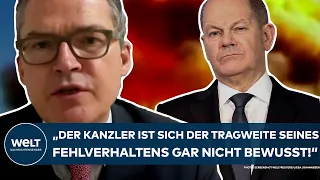 UKRAINE-KRIEG: "Der Kanzler ist sich der Tragweite seines Fehlverhaltens gar nicht bewusst!"