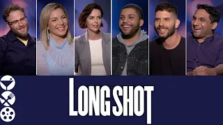 LONG SHOT (2019) Interviews with Charlize Theron, Seth Rogen & the cast