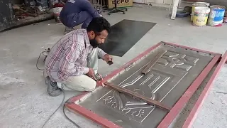 .Make steel design Door 🚪🚪