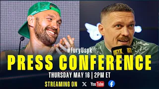 Tyson Fury vs Oleksandr Usyk | FINAL PRESS CONFERENCE