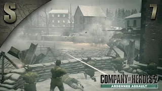 Перепрохождение Company of Heroes 2: Ardennes Assault ( Ставло ) #7