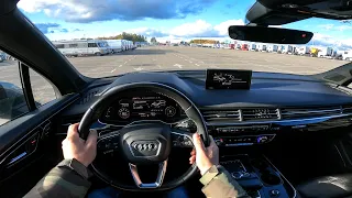 2016 Audi Q7 3.0 TFSI V6 333 Hp POV Test Drive | Drive Wave