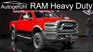 Most powerful RAM 3500 2500 HEAVY DUTY Laramie vs Power Wagon REVIEW new 2019 trucks