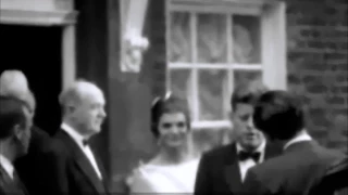 June 5, 1961 - President John F. Kennedy and Jacqueline leaving for Buckingham Palace, London