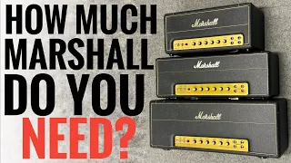 How much Marshall do you need? SV20 or 1987 or even 1959!?