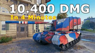 World of Tanks FV4005 Stage II - 10.400 Damage In 4 Minutes