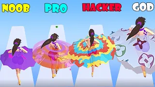 NOOB vs PRO vs HACKER vs GOD - Ballerina Run