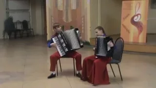 А. Пьяццола танго" ПОЖАЛУЙСТА" А и В Батаевы (аккордеон)