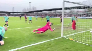 Alex Wall scores Dartford’s 1st v Ebbsfleet