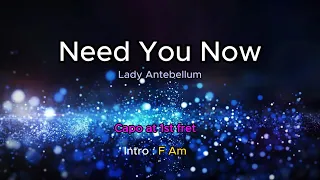 Need You Now (by Lady Antebellum) lyrics & chords