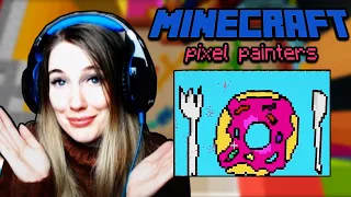 Örök  második?! 😂 ł Pixel Painters #9 🌈 ł Minecraft