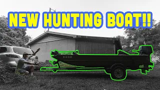 New Hunting Boat!! 1546 Lowe Roughneck/30HP Yamaha