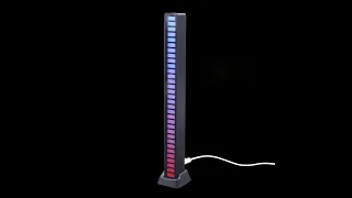 Умный светильник RGB Эквалайзер светодиодный RGB с USB зарядкой