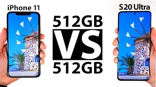 S20 Ultra 512GB vs iPhone 11 Pro Max 512GB Speed Test
