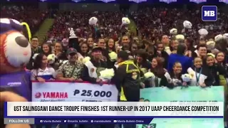 UST Salinggawi Dance Troupe finishes 1st runner-up in 2017 UAAP Cheerdance Competition