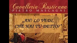 Máthé Beáta - P. Mascagni: Cavalleria Rusticana - Ah! lo vedi, che hai tu detto? (Turiddu, Santuzza)