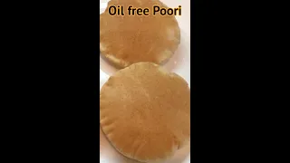 No oil Poori in Air fryer - 4 ways #poori #shorts #youtubeshorts  | Healthy Poori without oil