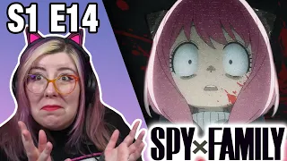 DANGEROUS END - SPY X FAMILY Episode 14 REACTION - Zamber Reacts