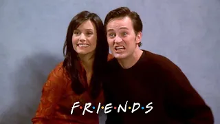 Chandler Can't Smile for Photos | Friends