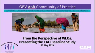 From a WLO Perspective: Findings of the Call-to-Action Field Implementation Project (CAFI)