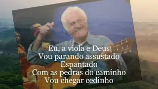 Rolando Boldrin a homenagem , o agradecimentio - Eu, a viola e Deus