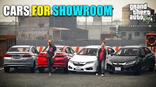 NEW CARS FOR SHOWROOM | HONDA CITY | GTA 5 GAMEPLAY