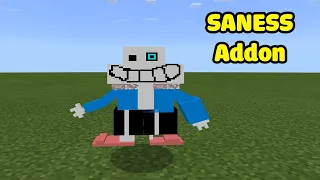 Saness in Minecraft ! MCPE/BE Add-On