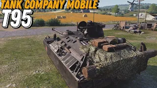 Tank Company Mobile | T95 | 2 Battles Of 8K And 9K DMG