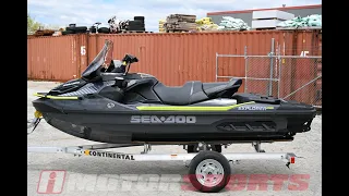 2023 Sea-Doo Explorer Pro® 170 Tech Package iDF iBR PW23004@ iMotorsports