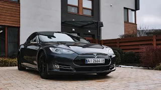 Tesla Model S85D - тест авто из будущего?