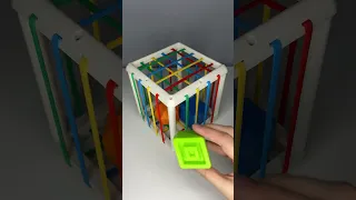 Монтесори куб-сортер для малышей