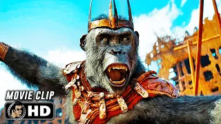 Evil Ape King Speech Scene | KINGDOM OF THE PLANET OF THE APES (2024) Sci-Fi, Movie CLIP HD