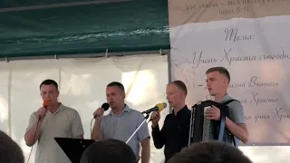 "Не перестану дивуватись, я в тіні крил Його живу" Молодіжний табір, Рівненська область