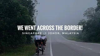 OUR FIRST RIDE ACROSS THE CAUSEWAY IN 2 YEARS | CYCLING IN MALAYSIA