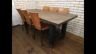 Large loft-style dining table. Part 2/2