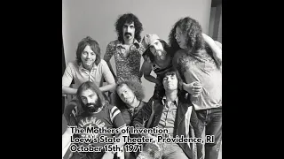 Frank Zappa and the Mothers - 1971 10 15 - Loew's State Theater, Providence, RI