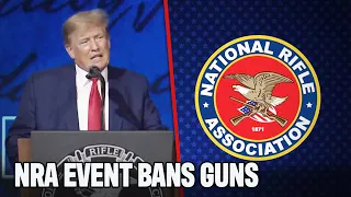 NRA’s Gross Hypocrisy On Full Display During Trump’s Speaking Appearance