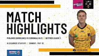 Midlands Hurricanes vs Cornwall RLFC Betfred League 1 - Extended Highlights