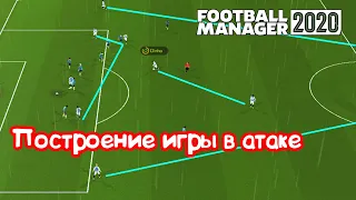 Построение игры в атаке Football Manager 2020