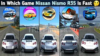 Nissan Gtr Nismo R35 Top Speed In Real Racing 3, Extreme Car Driving Simulator, project Drift 2.0