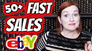What Sells FAST on Ebay | My 50 Fastest Sales on Ebay | Reselling for Profit