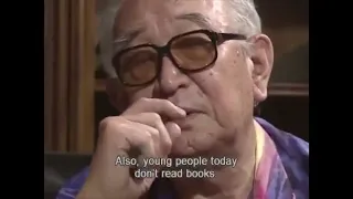 Akira Kurosawa gives writing advice