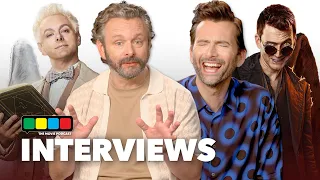 David Tennant & Michael Sheen Interview | Good Omens Season 2 | Prime Video | 2023