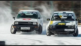 КОРОЛЛА ПРОТИВ ЖИГУЛЕЙ #1 КВАЛИФИКАЦИЯ winter drift battle 2019 г.Красноярск