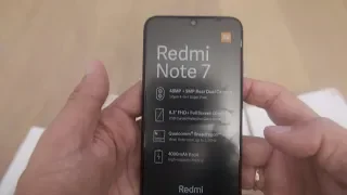 Xiaomi Redmi Note 7 unboxing