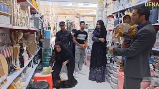 Shopping for Dawood's wedding. Shopping in Iran