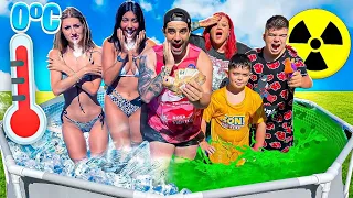 EL ÚLTIMO en ABANDONAR LA PISCINA con LA FAMILINK!! * LA PELÍCULA *