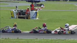 9 GIUGNO 2019 SIENA, CAMPIONATO ITALIANO KARTING 2019, 60 MINI, GARA 1 HIGHLIGHTS