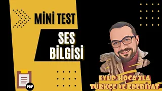 Ses Bilgisi Soru Çözümü