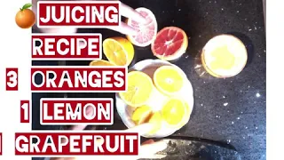 Mucus busting recipe-Oranges , grapefruit and lemon juice - detox and detoxification